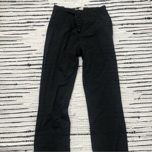 Helmut Lang Black Vintage Wool Pants